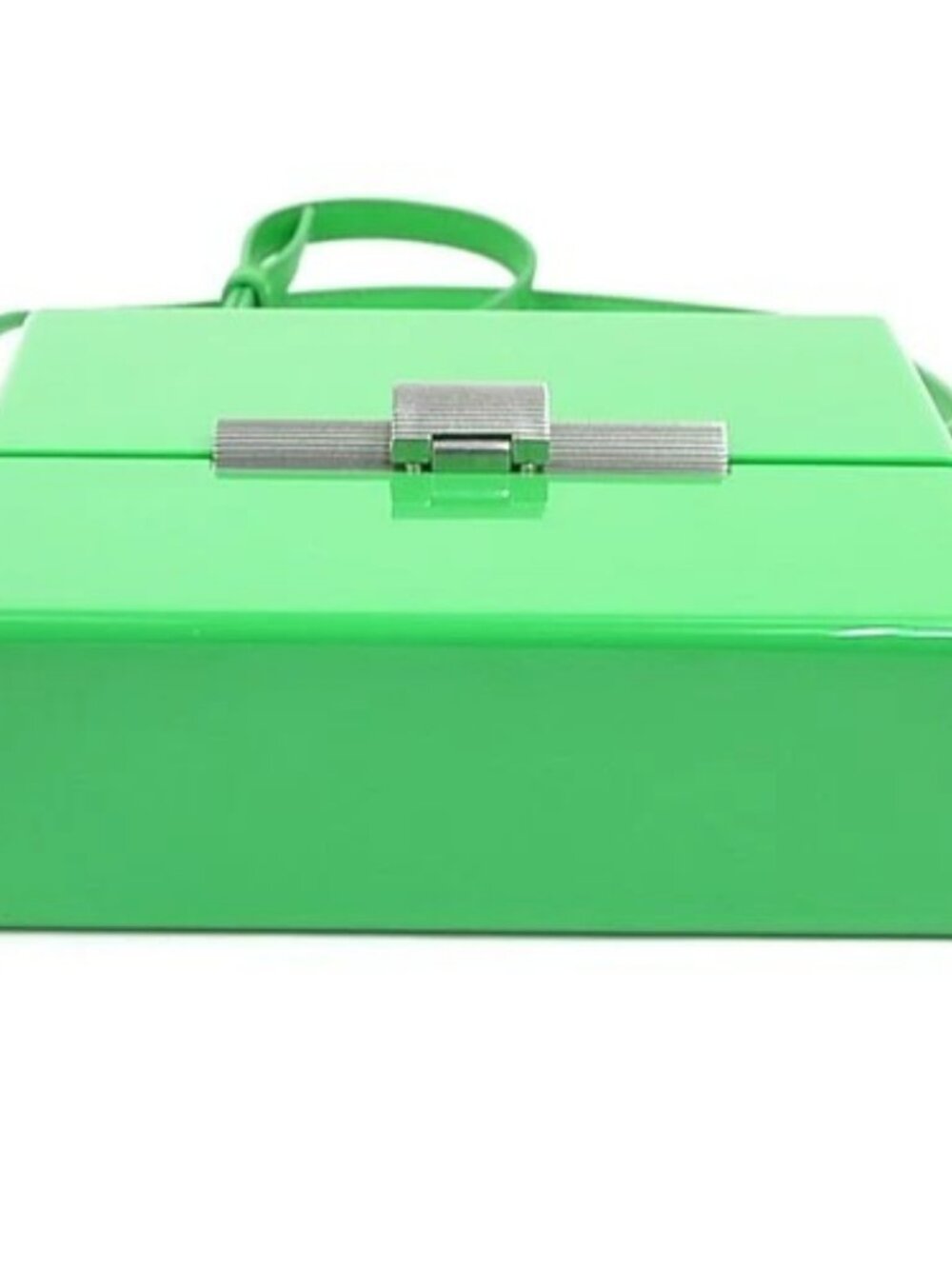 Auth BOTTEGAVENETA Daisy Shoulder Bag Green Acrylic/Leather - h31495a - Picture 4 of 11